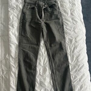 Abercrombie & Fitch Ultra High Rise Ankle Straight, 26/2L